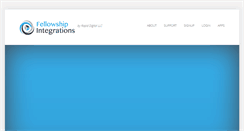 Desktop Screenshot of fellowshipintegrations.com