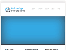 Tablet Screenshot of fellowshipintegrations.com